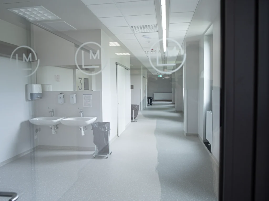 Patient Rooms at the Latvian Microsurgery Center